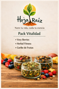 Pack  Infusiones Vitalidad -Frutal